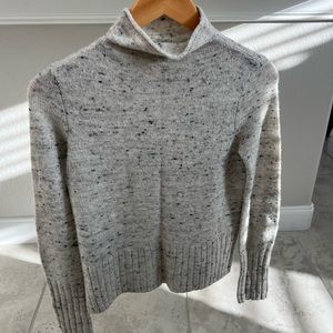 Madewell Gray Mock Turtle Sweater XXS